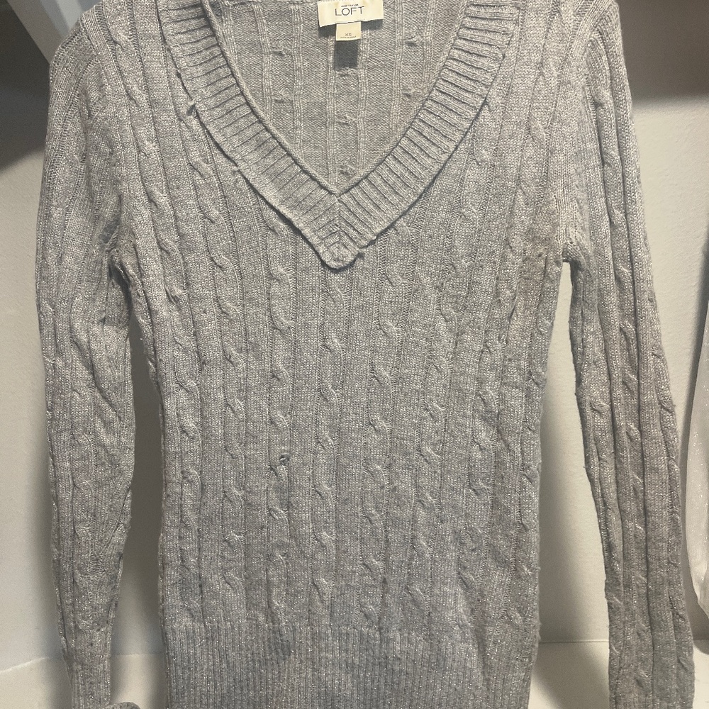 Grey flecks sweater